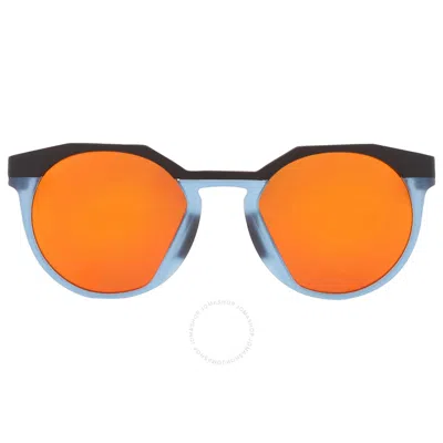 Oakley Hstn Prizm Ruby Oval Men's Sunglasses Oo9242 924208 52 In Orange