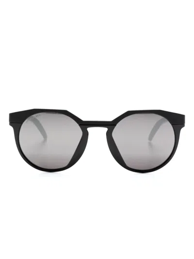 Oakley Hstn Round-frame Sunglasses In 黑色