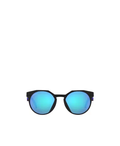 Oakley Hstn Round-frame Sunglasses In Blue