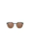 Oakley Man Sunglass Oo9242 Hstn In Brown