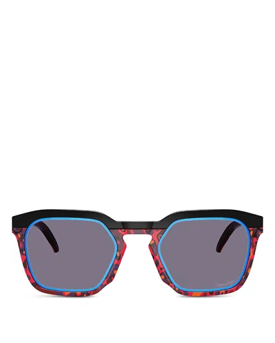 Oakley Hstn Sq Square Sunglasses, 54mm In Gray
