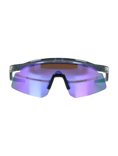 Oakley Hydra Wraparound Sunglasses In Purple