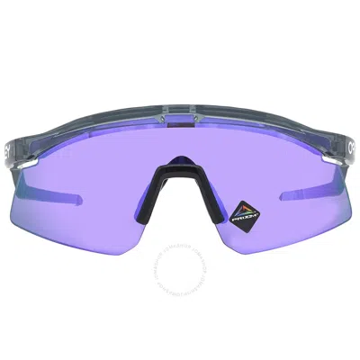 Oakley Hydra Prizm Violet Shield Men's Sunglasses Oo9229 922904 37 In Black / Violet