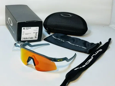 Pre-owned Oakley Hydra X Saturdays Nyc Sunglasses Limited Ed Crystal Black Prizm Ruby In Red