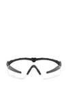 Oakley M Frame 2.0 Strike 130mm Semi Rimless Rectangular Sunglasses In Gray