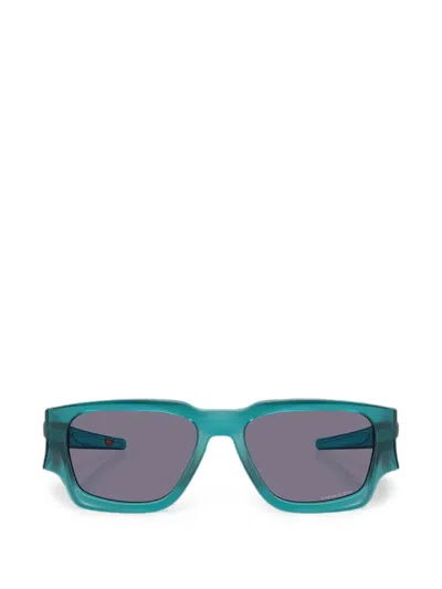 Oakley Instagator 58mm Rectangle Sunglasses In Green