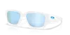 Oakley Instagator 58mm Polarized Rectangular Sunglasses In White
