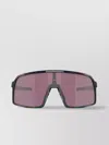 Oakley Iridescent Bridge Rectangular Sunglasses In Black
