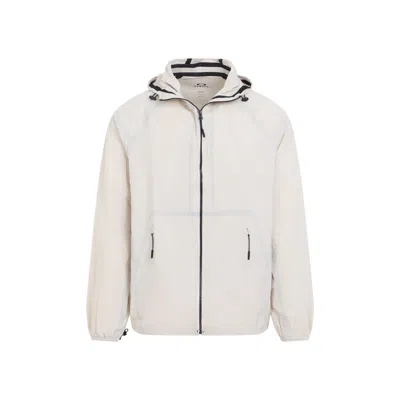 Oakley Fusion Zip-up Windbreaker Jacket In Neutral