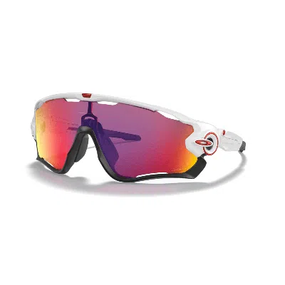 Oakley Jawbreaker Glasses Prizm Road White Glasses In Multi