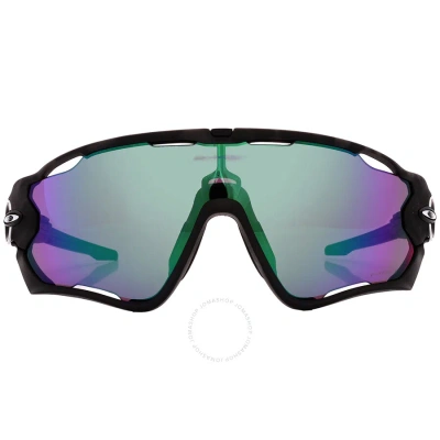 Oakley Open Box -  Jawbreaker Prizm Road Jade Shield Men's Sunglasses Oo9290 929079 131 In Black / Jade