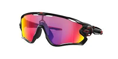 Pre-owned Oakley Jawbreaker Sunglasses, Matte Black Frame, Prizm Road Lens