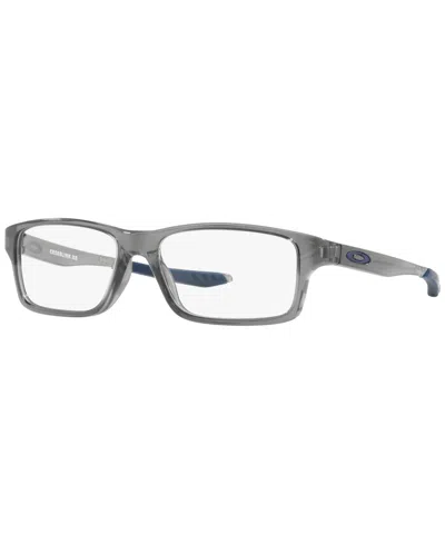 Oakley Jr Child Crosslink Xs Youth Fit Eyeglasses, Oy8002 In Polished Gray Smoke