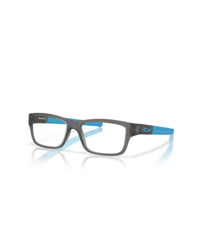 Oakley Jr Child Marshal Xs Eyeglasses, Oy8005 In Satin Gray Smoke