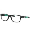 Oakley Jr Child Square Eyeglasses, Oy8007 In Black