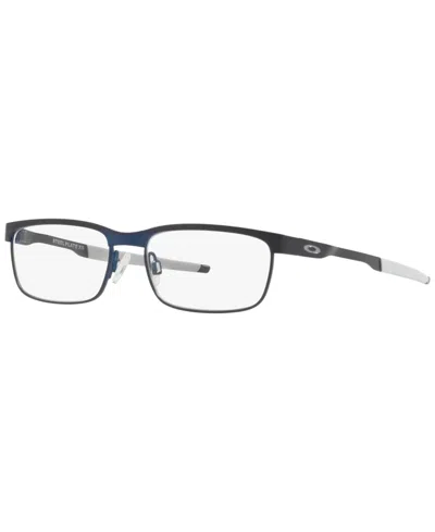 Oakley Jr Child Steel Plate Xs Youth Fit Eyeglasses, Oy3002 In Matte Midnight