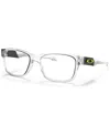 Oakley Jr Child Top Level Youth Fit Eyeglasses, Oy8012 In Polished Clear