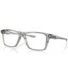 Oakley Jr Kids Rectangle Eyeglasses, Oy8026 50 In Gray Shadow
