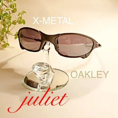 Pre-owned Oakley Juliet X Metal Sunglasses Black Sports Goods Fashion Collection Vintage