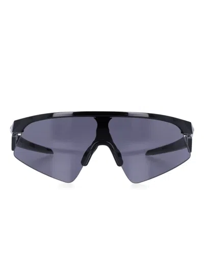Oakley Kid Resistor Sweep Sunglasses In 黑色