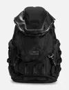 Oakley Logo-patch Zip-up Backpack In Black