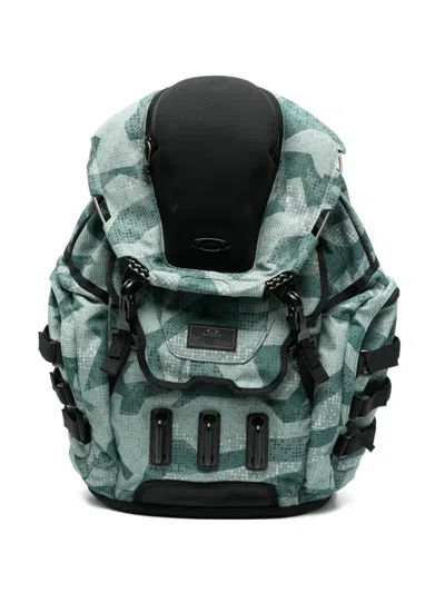 Oakley Kitchen Sink Patterned Backpack In Green