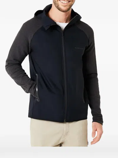 Oakley Knit Zip-up Hoodie In Blue