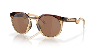 Oakley Kylian Mbappé Signature Series Hstn Sunglasses In Dark Amber,light Curry