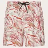 Oakley Laguna Wave 17 Beachshort In Red