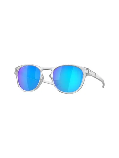 Oakley Latch - 9265 - Matte Grey Sunglasses In Metallic