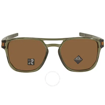 Oakley Latch Beta Prizm Tungsten Square Men's Sunglasses Oo9436 943603 54 In Olive