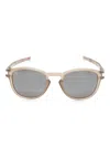 Oakley Latch™ Introspect Round-frame Sunglasses In Brown