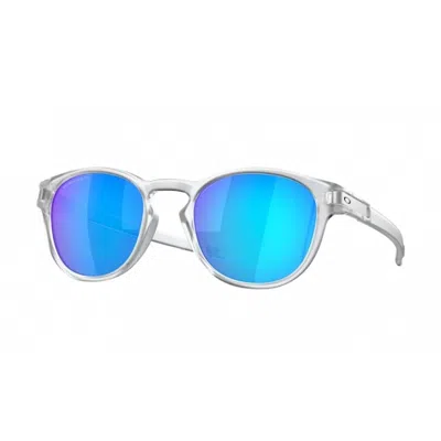 Oakley Oo9265 926565 Translucent Phantos Frame Sunglasses In Blue