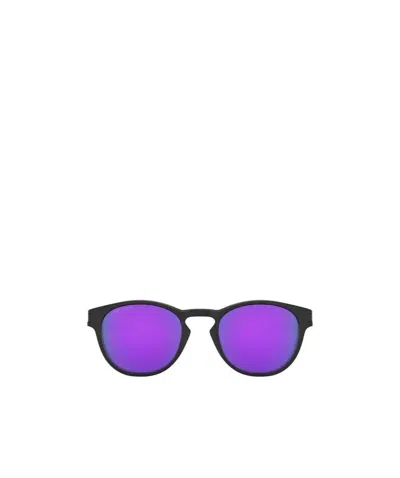 Oakley Latch Prizm Polarized Sunglasses In Purple