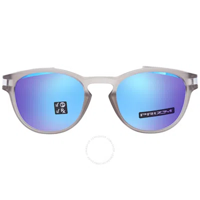 Oakley Latch Prizm Sapphire Polarized Round Sunglasses Oo9265 926532 53 In Blue