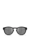 Oakley 래치™ 라운드 프레임 선글라스 In Black