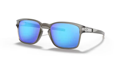 Oakley Men's Low Bridge Fit Sunglasses, Oo9354 Latch Square 55 In Prizm Sapphire