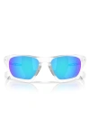 Oakley Lateralis 60mm Prizm™ Polarized Rectangular Sunglasses In Sapphire