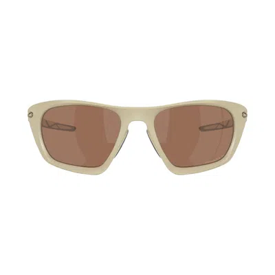 Pre-owned Oakley Lateralis Sunglasses 'matte Sand' | Tan | Men's Size Onesize In Brown