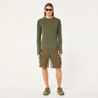Oakley Latitude Flight Shell Tee In Green