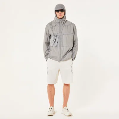Oakley Latitude Flight Wind Jacket In Cement