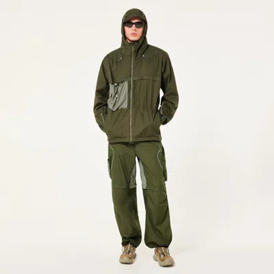 Oakley Latitude Flight Wind Jacket In Green