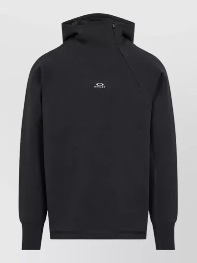 Oakley Latitude Veil Knitted Hooded Jacket In Black