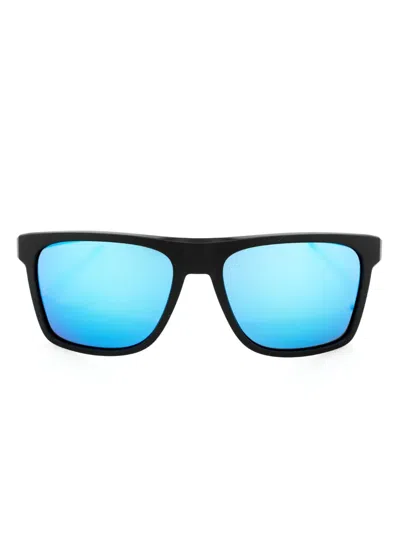 Oakley Leffingwell Encircle Square-frame Sunglasses In 黑色