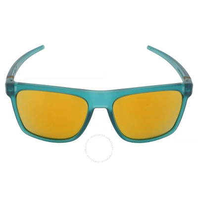 Oakley Leffingwell Prizm 24k Polarized Square Men's Sunglasses Oo9100 910006 57 In N/a