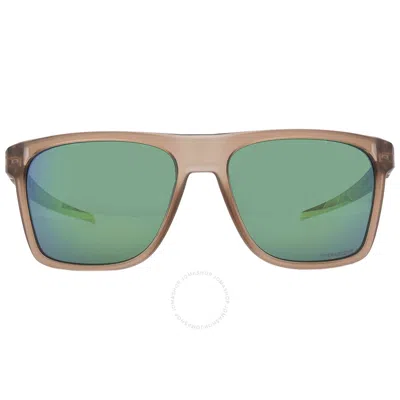 Oakley Leffingwell Prizm Jade Square Men's Sunglasses Oo9100 910003 57