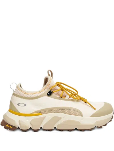 Oakley Light Shield "white/grey/yellow" Sneakers In Neutral