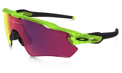 Pre-owned Oakley Limited Ed Radar Ev Path Sunglasses, Uranium / Prizm Road, Oo9208-09 In Green