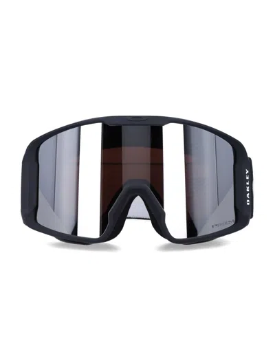 Oakley Line Miner™ L Snow Goggles With F3 Anti-fog Dual Lens In Black