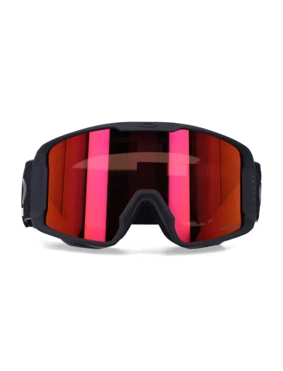 Oakley Line Miner™ L Snow Goggles With F3 Anti-fog Dual Lens In Black